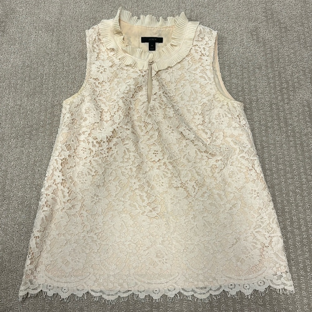J Crew Lace Tank